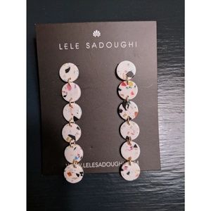Lele Sadoughi Circle Garland Earring